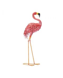 BRIGHT STANDING FLAMINGO